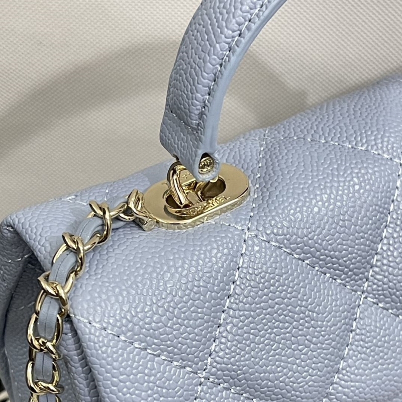 Ch**el top handle bags